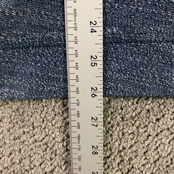 Marine Layer Henley Shirt Men's Medium Heather Blue Clayton 4 Button Pullover - Picture 9 of 13